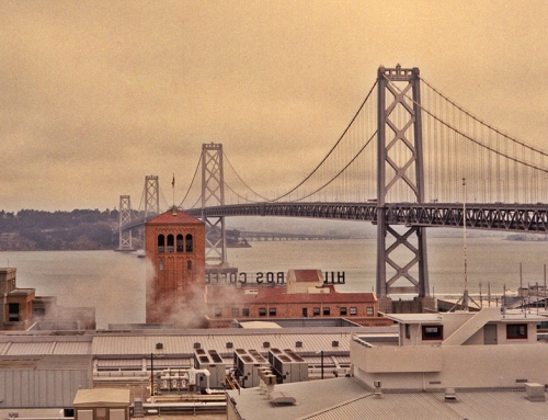 The Bay Bridge from Alis window