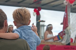 Pride Parade In Copenhagen / © 2010 by Karolina Zapolska, all rights reserved.