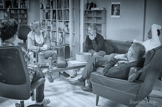 Cathrine Legardh og Sigurdur Flosason i The Village Recording v/Thomas Vang
