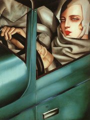 Tamara de Lempicka, Self-Portrait, 1925,