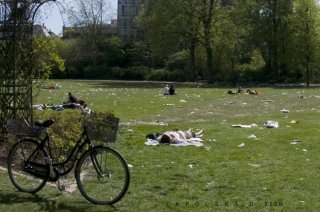 Efter den 1. maj i fælledparken