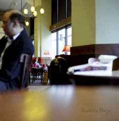 i caféen / w kawiarni